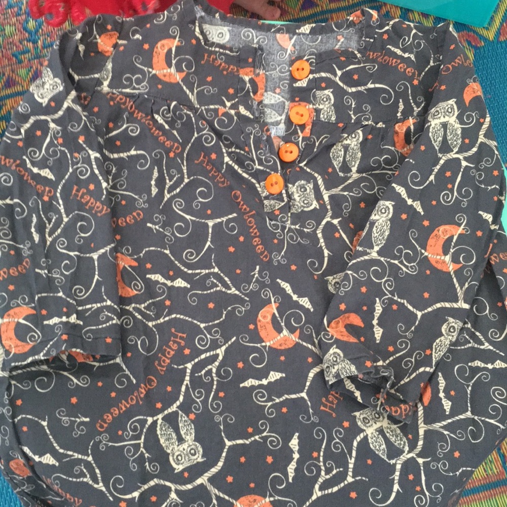 Halloween dress with owls